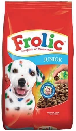 Ração Frolic Junior 0,9Kg